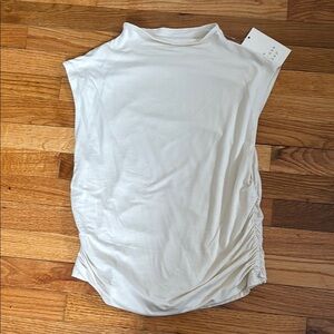 White Sleeveless Top